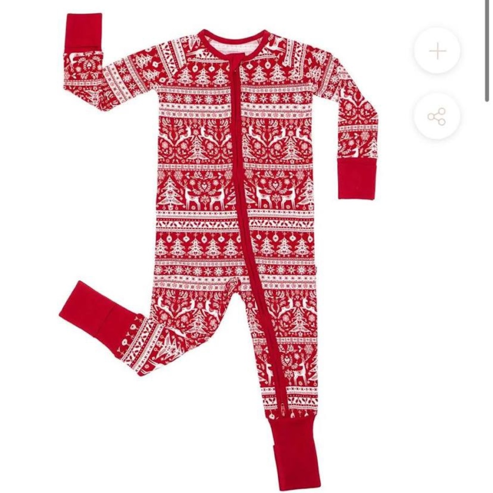 Little Sleepies Christmas Footie